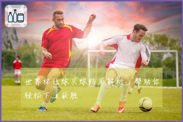 世界杯让球买球赔率解析，帮助你轻松下注获胜